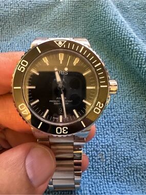 Oris Aquis Date Black Dial